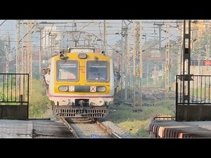Harbour Line Local Trains Arriving & Departing in Stunning Midday Action