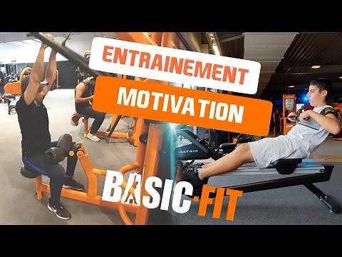 La première semaine de entrainement en basic fit
