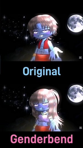 Male vs Female genie♂️♀️🧞 #gacha #gachaedit #genie #1vs2