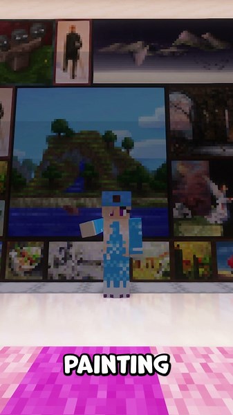 How to make a PAINTING in Minecraft NEW 1.21 (Tutorial) #minecrafttutorial #minecraft