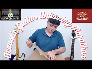 Acoustic Guitar Unboxing Marathon | 5 Guitars From Soundglitz, Bangalore | Enya | D'Angelico | Cort