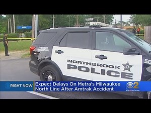 Amtrak Train Strikes Pedestrian In Northbrook; Metra Milwaukee North Line Affected