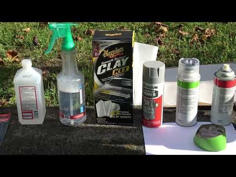 Fix Car Rust by Remove rust, putting, sanding, painting and Polishing