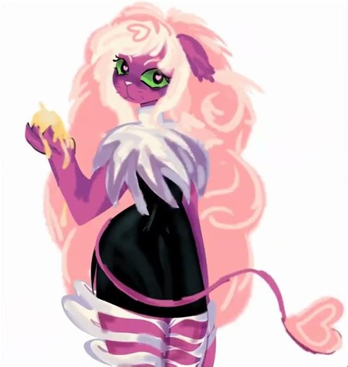 aphrodite drawing (furry and no furry ver)