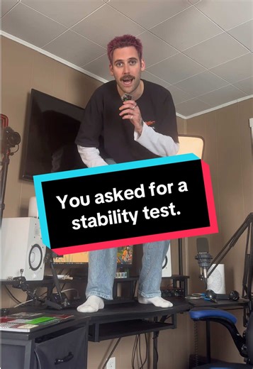 Sturdy and Affordable Gaming Desk Stability Test