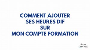 CPF (Compte professionnel de formation) : comment bénéficier d'une formation avant la fin de l'année ?
