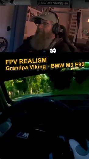SimRaceViking 🇸🇪 on Instagram: "BMW M3 E92 ⚡ FPV Realism | RaceRoom Clean FPV run in the BMW M3 E92. High-revving V8, precise inputs and classic M-car balance. Mechanical grip, sound and control working together. No drama, no gimmicks — just control, immersion and realism. SimRaceViking • FPV Realism Bringing real-world feeling into simracing. Grandpa Viking mode 🧓🏻🏁 Fanatec DD+ Qubic QS-BT1 Belt Tensioner Simrig SR-2 Motion System Slip-Angle Shakers SimLab GT1 Evo SimLab XP1 Pedals Triple 