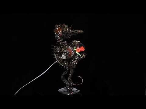 Steampunk Seahorse Diy Model Building Kits