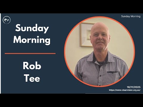 Bless the City | Rob T | November 16th 2025 | Clearvision Church