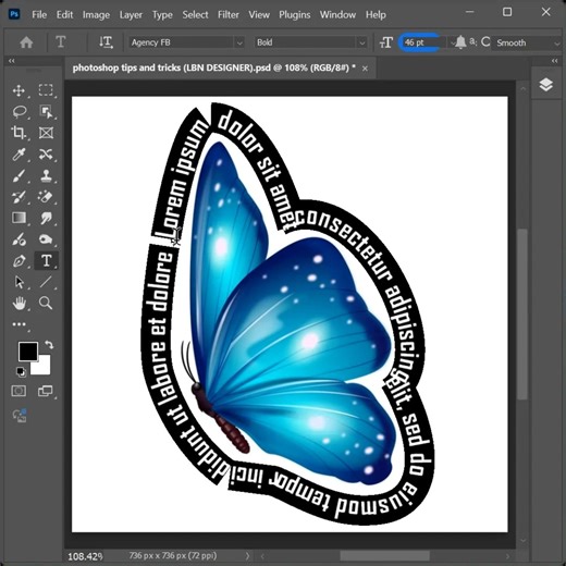 15K views · 151 reactions | How to create object shape text effects in photoshop shorts videos | Photoshop tips and tricks | Facebook