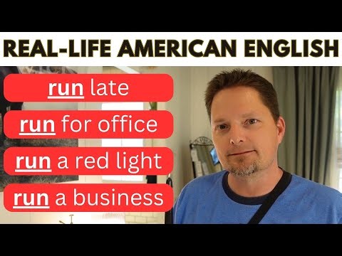 "RUN" EASY ENGLISH, Comprehensible input, LEARN ENGLISH NATURALLY, SLOW ENGLISH, ENGLISH VLOG