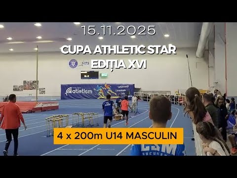 4 x 200m U14 Masculin | Cupa Athletic Star