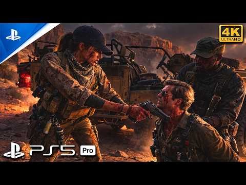 Emboscada a Convoy MILITAR en el DESIERTO | Graficos ULTRA Realistas | 4K 60 FPS | PS5 Pro