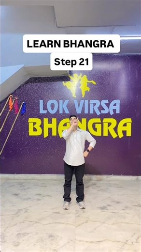 Bhangra Dance Tutorial Easy Step 21 | @d‪@diljitdosanjh‬#bhangra #tutorial #learnbhangra #ytshorts