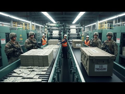 “Inside America’s SECRET Dollar Factory: How BILLIONS Are Printed Every Day!”