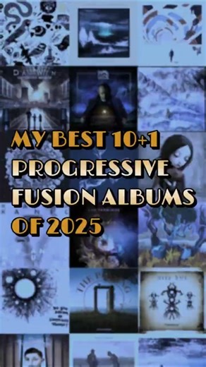 My Best 10+1 Prog/Fusion Albums of 2025. #best2025 #stevenwilson #progrock #hiromi #jethrotull #fyp