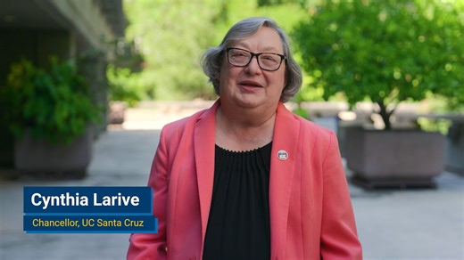 Happy first day of classes! The start of fall quarter always brings a surge of energy and possibility — and this year is no exception. Together, as students, staff, and faculty, we have so much to look forward to and so much we will achieve. | UC Santa Cruz