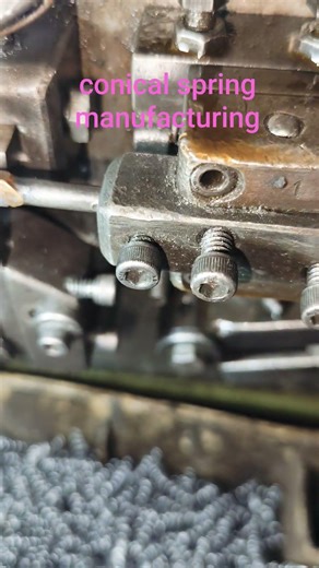 #music conical spring manufacturing machine #machine #lifeisbutadream #cncmachining #automobil