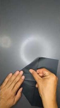 how to make dart paper airplane step by step