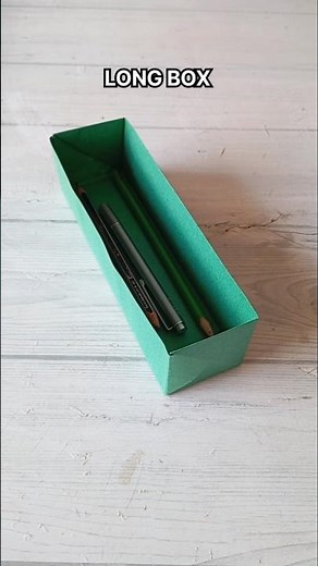 LONG BOX ORIGAMI TUTORIAL| HOW TO MAKE A PAPER LONG SIZE BOX FOLDING| HANDMADE CRAFT| USEFUL