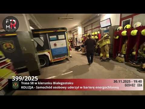 399/2025 Trasa S8 CAMARO na barierach