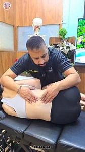 a rhythmic initiation leading to low back thrust later on #chiropractic #shorts #ytshorts #short | Danilo Marzorati Osteopata D.O.