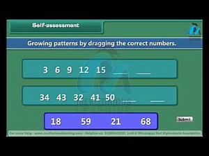 Class 3rd EM Maths Patterns