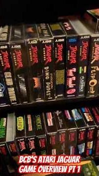 BCB’s Atari Jaguar Game Overview Pt 1 🕹️❤️🥇🙏 Alien Vs Predator and more !