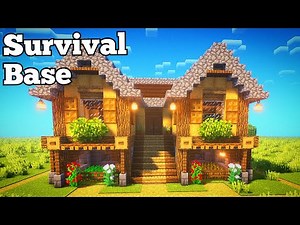 Minecraft Survival Base Tutorial | Easy Build