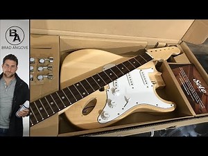The Stratocaster Guitar Kit Build | Unboxing and Intro