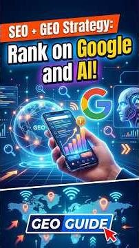 SEO + GEO Strategy: Rank on Google and AI! | GEO Guide