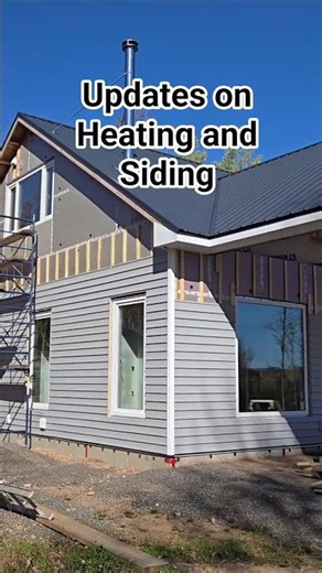 It's warm in the house! #diyhouse #radiant #DIY