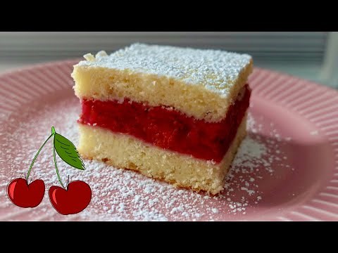 ODLIČAN RECEPT ZA KOLAČ SA VISNJAMA, JEDNOSTAVAN I VEOMA UKUSAN KOLAČ (CHRRY CAKE)