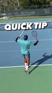 Quick tennis tip to instantly improve your game