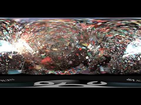 360° View of New Year's Eve in Times Square | ABC News #360Video