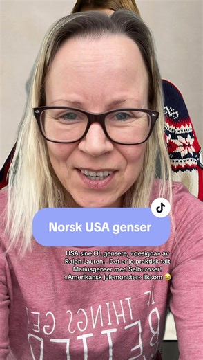 USA sine OL gensere: Ralph Lauren med Mariusgenser vandring