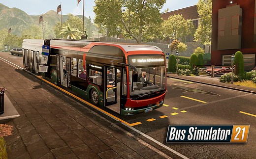 《巴士模拟21》 驾驶18米比亚迪去沿海的富人区 | Bus Simulator 21