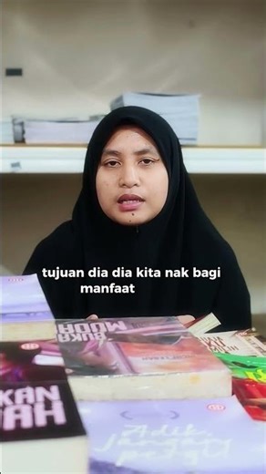 Kita ni tulis sebab apa?