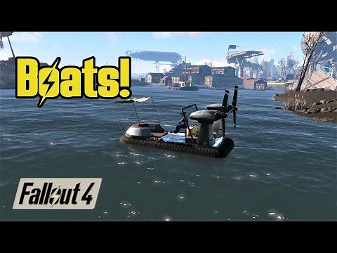Boats! Driveables of the Commonwealth: A Fallout 4 mod
