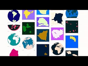 Super Map World: Thousands of map graphics in PNG & SVG formats!