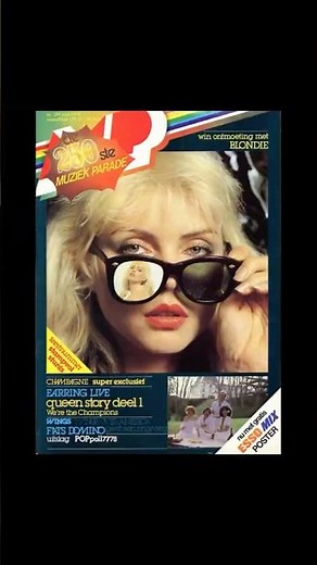 Blondie + Debbie Harry Magazine Covers 1976-2023. See the slower version on my channel.