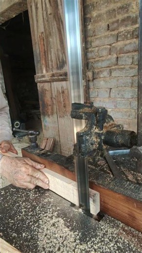😍 Most Satisfying Wood Cutting Process You'll Ever See #shorts
