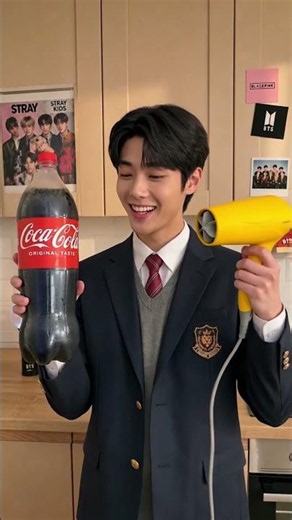 How to Open a Shaken Coke! 🤯🥤 #kpopdemonhunters