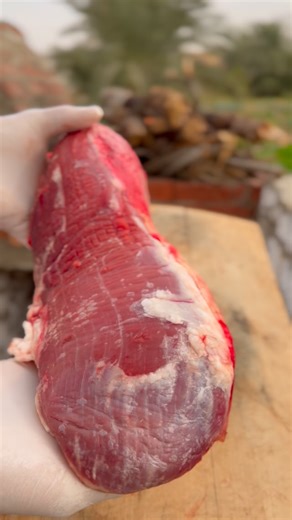 ‎أحمد السمالوسي‎ on Instagram‎: "كيف طبخت اللحم بإستخدام الحليب والزبدة والسمن 🥩🔥 How I Cooked Meat over Firewood with Milk, Butter & Ghee | Outdoor Cooking"‎