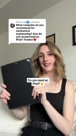 Replying to @po🅿️ I love my ipad! #engineering #engineeringstudent #mechanicalengineering #ipad #studytok #university #advice