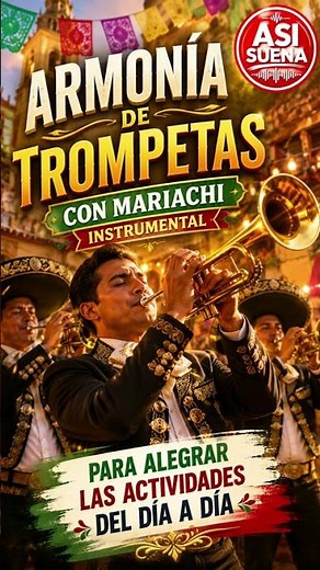 Mariachi Instrumental con Trompetas 🎺 Música Mexicana para Activar el Día #mariachi #musica