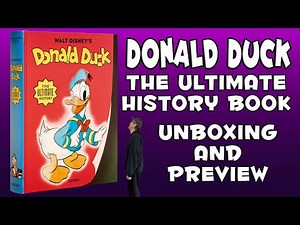 Taschen Walt Disney's Donald Duck - The Ultimate History XXL Book Unboxing and Preview