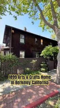 1899 Arts & Crafts Home In Berkeley California #hometour #livinginoakland #bayarearealestate