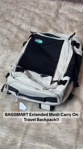 Bagsmart Extended Mesh Travel Backpack Review