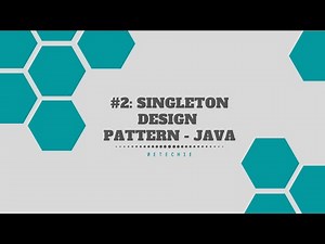 #2: Singleton Design Pattern | Java | WeTechie